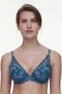 Chantelle Fleurs Signature Lace Plunge T-shirt Bra